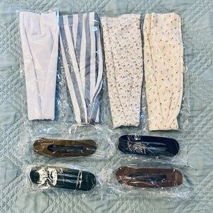 BUNDLE of Eight Hair Accessories, BRAND NEW